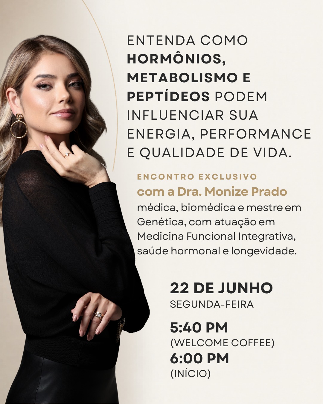 Peptídeos e Longevidade — Dra. Monize Prado