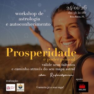 Workshop de astrologia e autoconhecimento